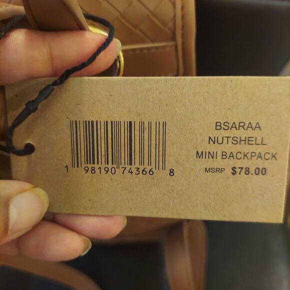 STEVE MADDEN BSARAA MINI BACKPACK NWT - Picture 8 of 8